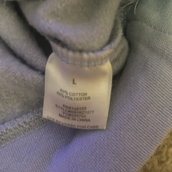 Hippie Rose Sweatshirt Size L - Picture 4 of 4